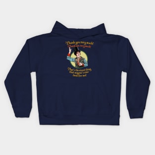 Tom Jenkins- Thank You Very Much Kids Hoodie